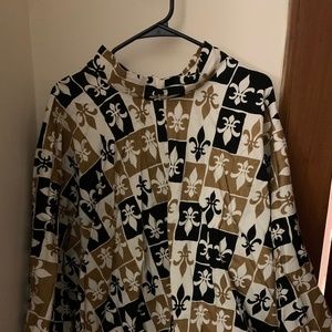 Trashy Diva Fleur De Lis Circle Skirt